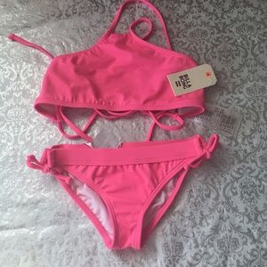 Billabong Girls' Sol Searcher High Neck Swim Set